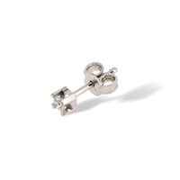 Orecchini Idee Preziose dal 1987 in Oro bianco Diamante 0.13 Ct IP.OK18B/27D - IP.OK18B/27D-1